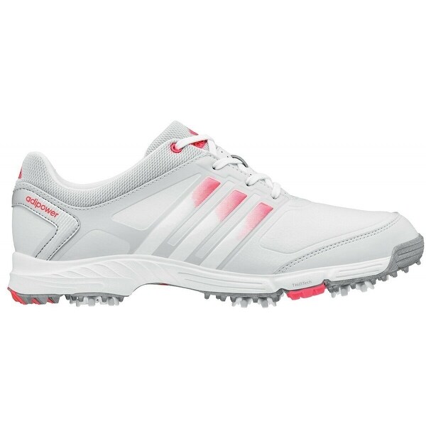 Shop Adidas Women's Adipower TR Grey/White/Flash Red Golf ...