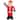 vidaXL Christmas Inflatable Santa Claus 8 ft