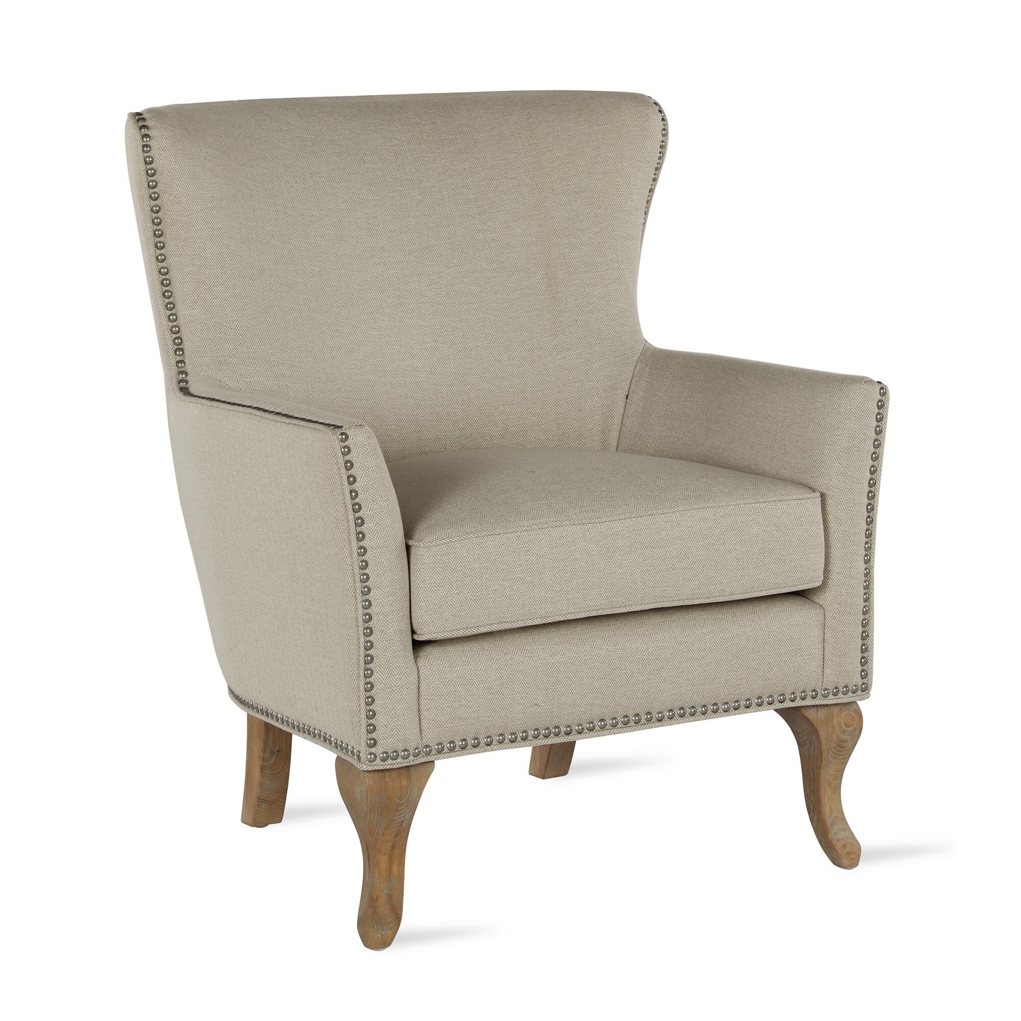 Avenue Greene Terri Transitional Flared Arms Accent Chair On