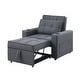 preview thumbnail 2 of 23, Quinn Chair with pullout Sleeper