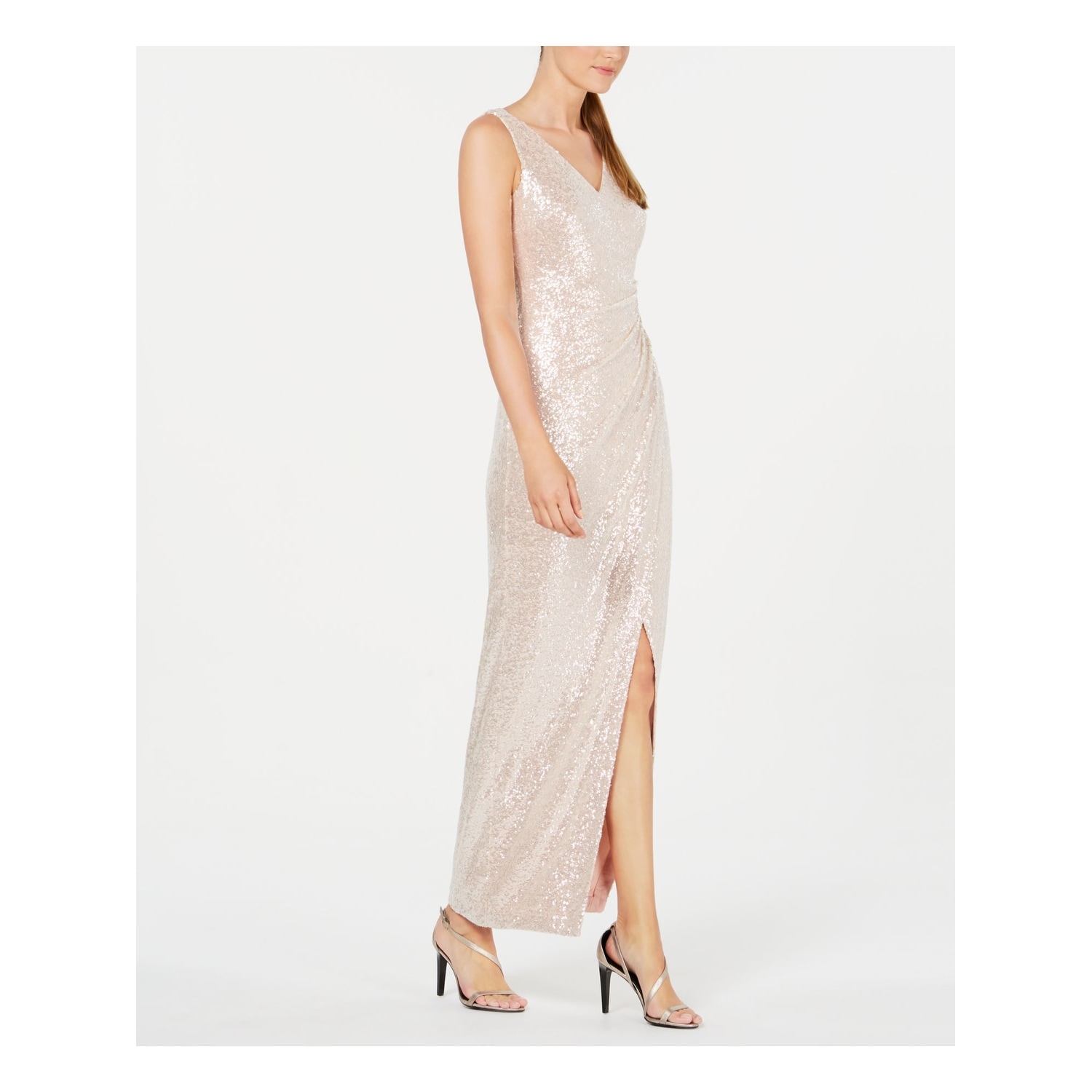 light pink calvin klein dress