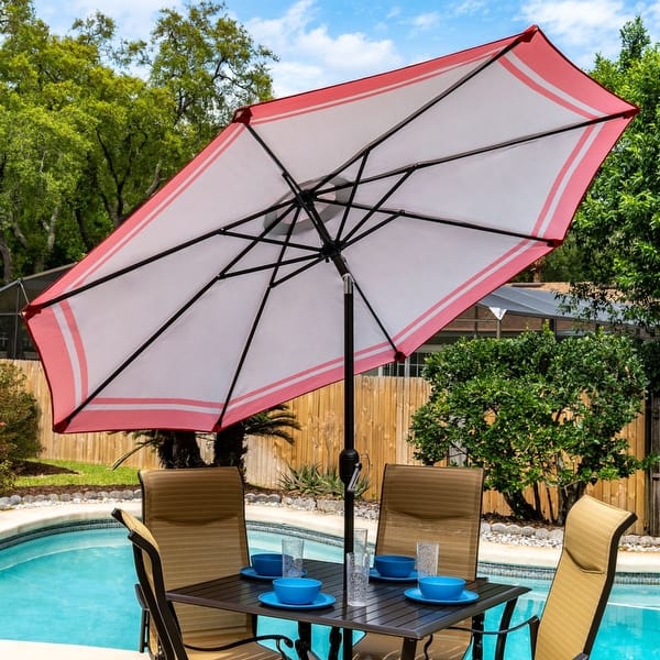 agio international arcadia patio umbrella Acadia 9' Patio Market Umbrella - Bed Bath & Beyond
