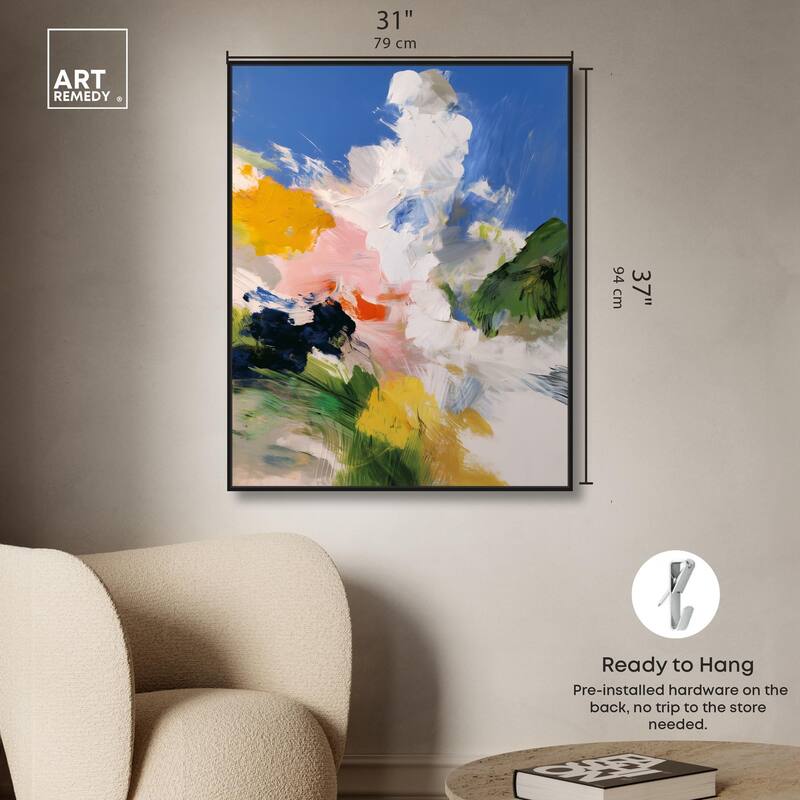 Clouds and Color II Canvas by Art Remedy