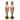 Sunnydaze Kristoff the Nutcracker Soldier Christmas Decor - 29" - Set of 2