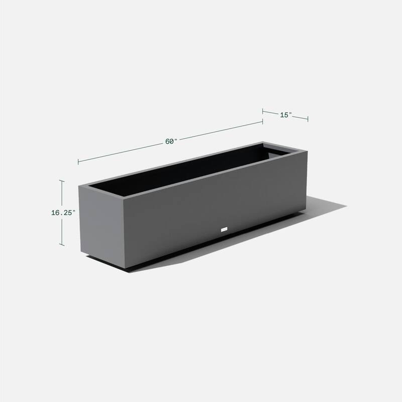 Block Series Long Box Planter