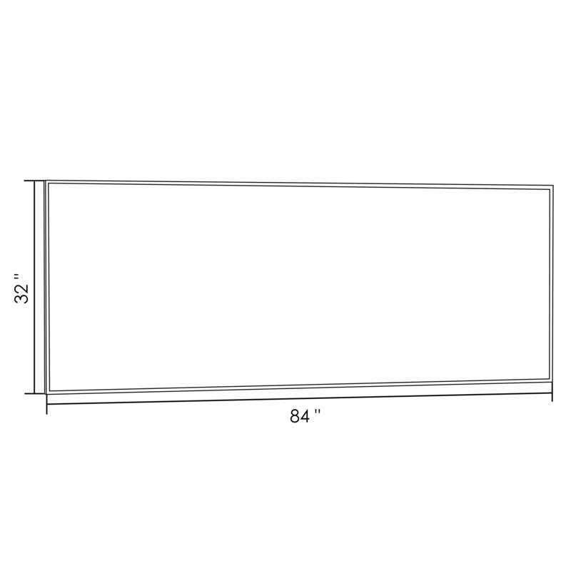 QuivaraView Wall Mounted Aluminum Frame Bathroom Vanity Mirror