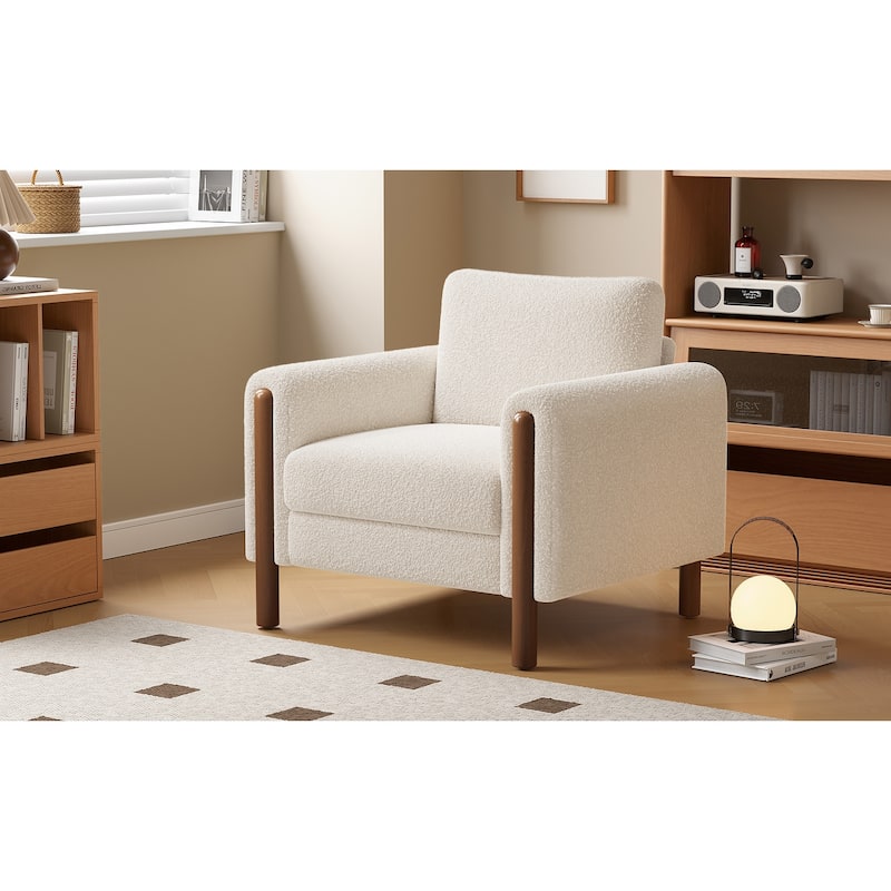 33.5" Upholstered Accent Chair