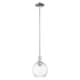 Option Clear Shade / Polished Nickel