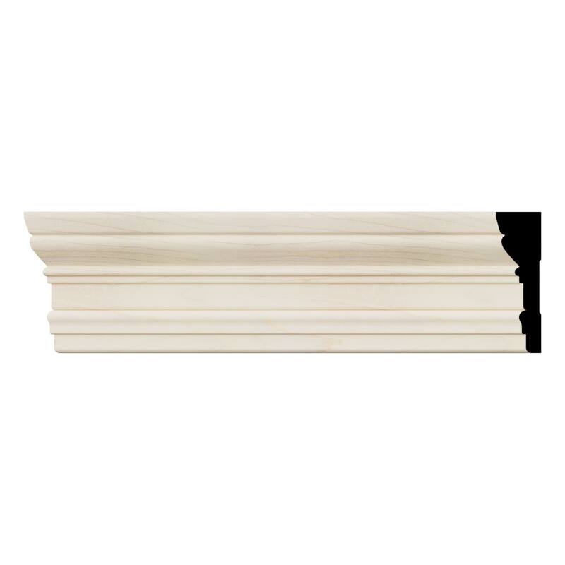 WM318 7/8-in D x 3-1/4-in W x 96-in L Americraft Solid Hardwood Stain Grade Colonial Casing Moulding - Maple