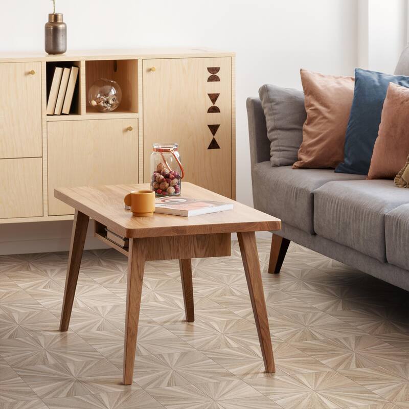 Merola Tile Komi Murlen Crema 7-7/8" x 7-7/8" Porcelain Floor and Wall Tile