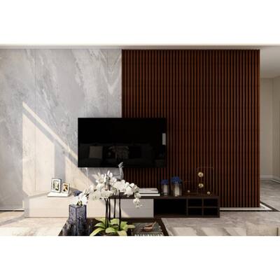 93 in. x 6 in x 0.8 in. Solid Wood Wall Siding Board