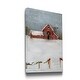 preview thumbnail 2 of 8, Christmas on the Farm II-Premium Gallery Wrapped Canvas - Ready to Hang