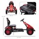 preview thumbnail 6 of 8, Adjustable Pedal Go Kart for Kids with Handbrake, Reverse Drive, and Shock-Absorbing Rubber Wheels, Ages 5-12