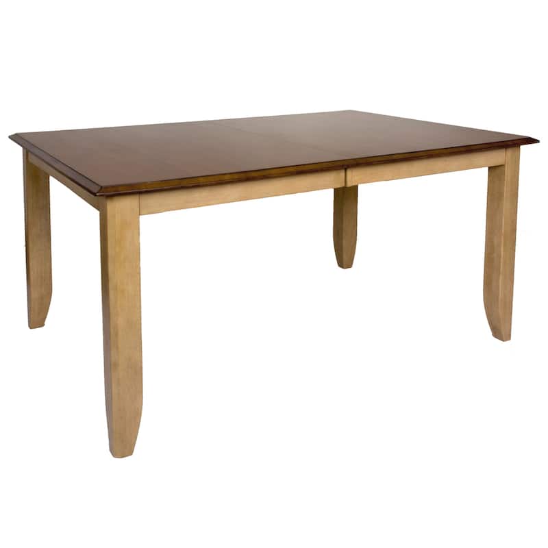 Extendable Dining Table Set for 8 - 72" Rectangular Table with Chairs
