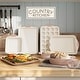 preview thumbnail 9 of 17, Country Kitchen Nonstick Stackable Bakeware Set - Durable, Easy Release Baking Set- 22 Pc. Includes Silicone Muffin Cups