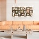 preview thumbnail 9 of 9, HELLO LAURA Modern Plastic 21 Piece Wall Hanging Family Photo Frame Wall Set