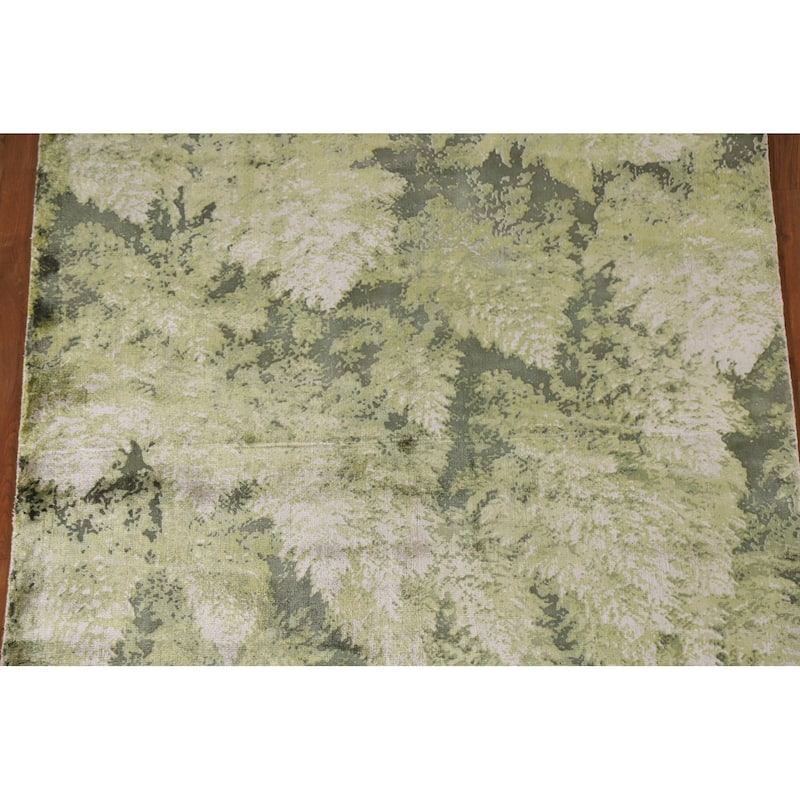Abstract Modern Area Rug Handmade Wool Carpet - 4'7"x 6'5"