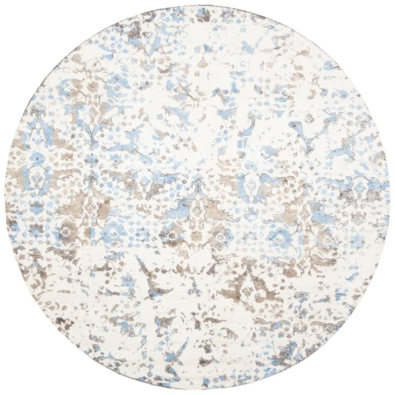 SAFAVIEH Hand-knotted Expression Erza Vintage Boho Abstract Wool Rug