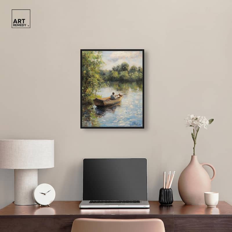 Lost in Thought Canvas by Art Remedy