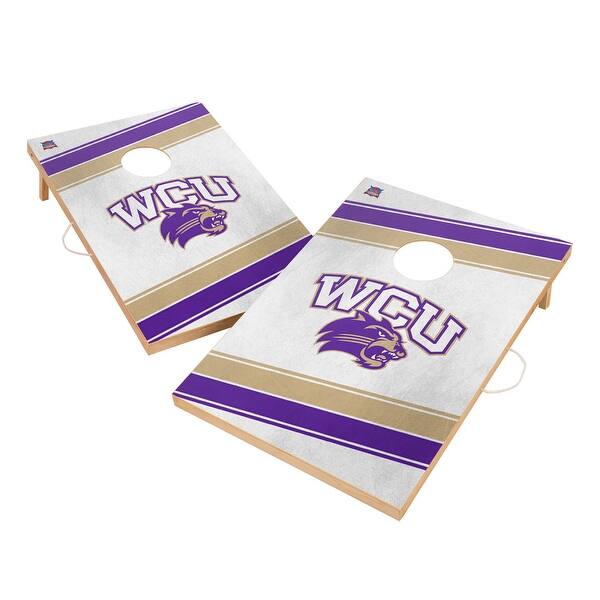 slide 2 of 5, Western Carolina University Catamounts WCU Regulation 2x4 Cornhole Set