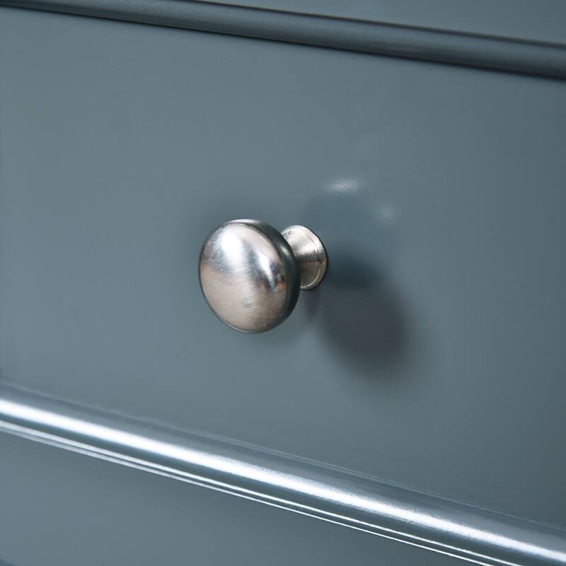 GDFStudio - Halmore Modern Freestanding Bathroom Vanity with Resin Sink, 2 Storage Drawers and a Tip-Out Drawer - 30'W