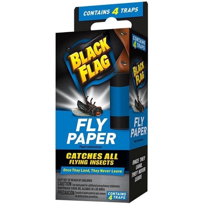 Black Flag Hg-11016 Fly Paper, 4-Count