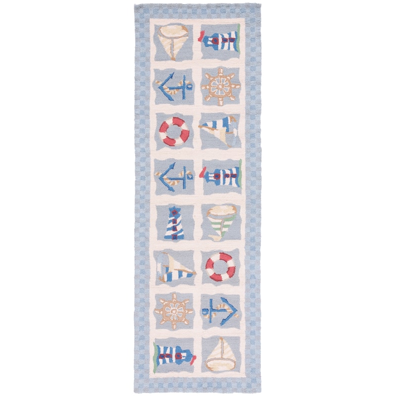 SAFAVIEH Handmade Chelsea Culina French Country Wool Rug