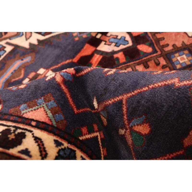 ECARPETGALLERY Hand-knotted Anadol Navy Wool Rug - 5'3 x 7'0