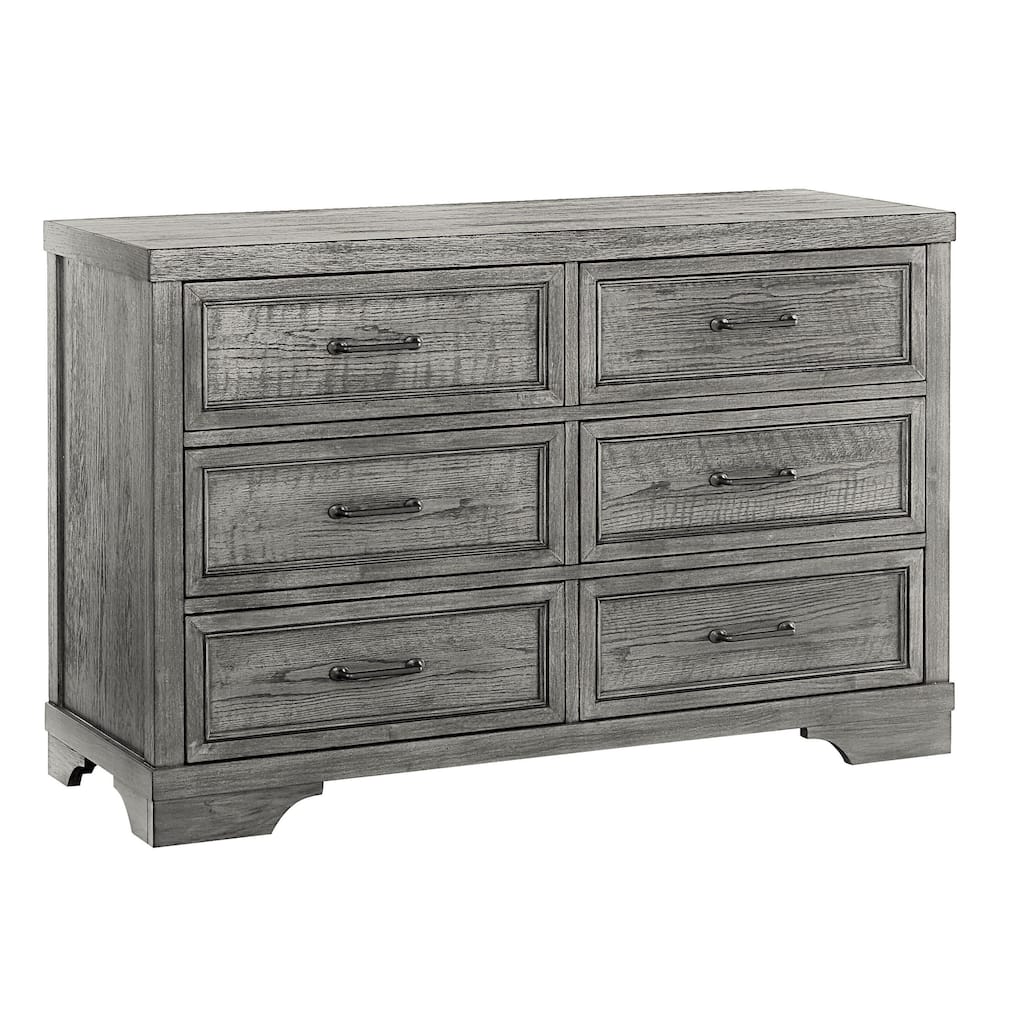 Foundry 6-Drawer Wood Dresser