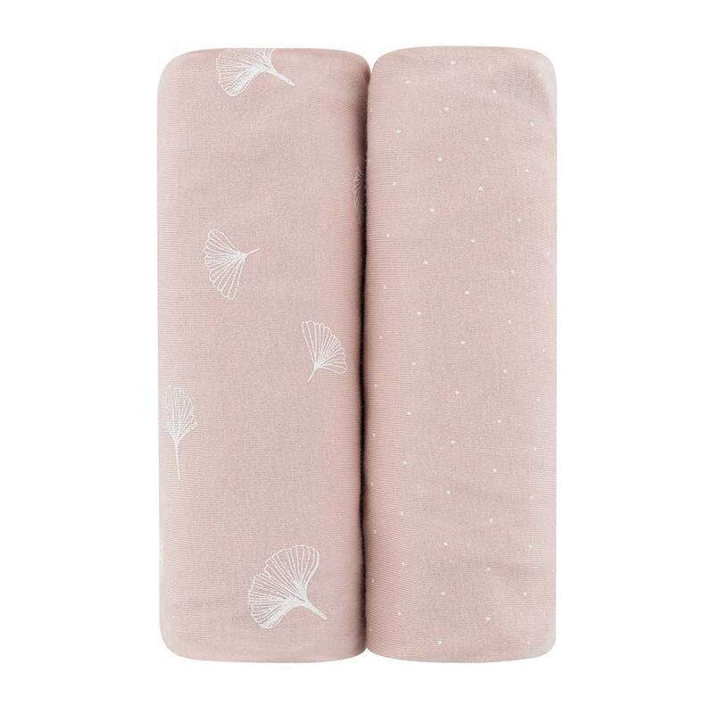 Ely's & Co. Baby Fitted Changing Pad Cover - Cradle Sheet Set - 2 Pack - 32" x 16"