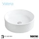preview thumbnail 3 of 4, Karran Valera 18" Vitreous China Vessel Bathroom Sink in White