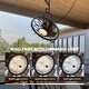 preview thumbnail 8 of 11, 20" Smart Industrial Wall Mount Ceiling Fan with LED Lights - 20''