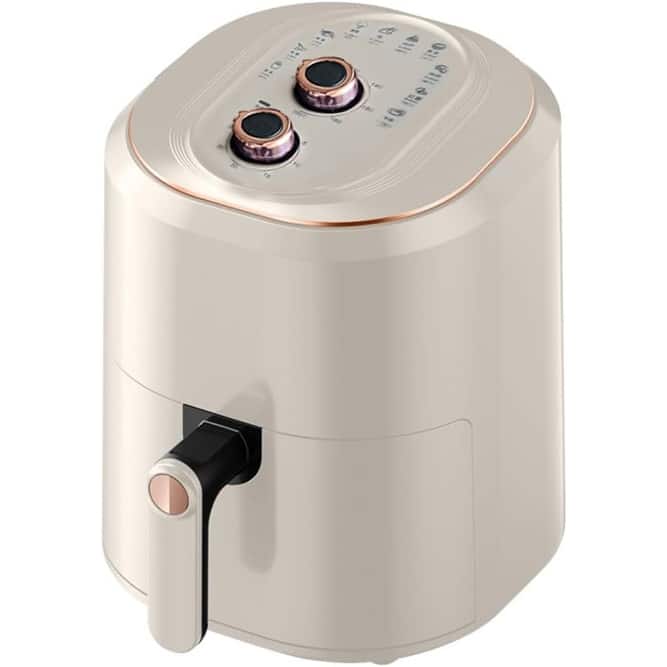 Air Fryer, 6-Quart with Viewing Window, 12-in-1 Functions - Air Fry, Roast, Reheat, Dehydrate, Bake, Steam, and More, 400°F Max