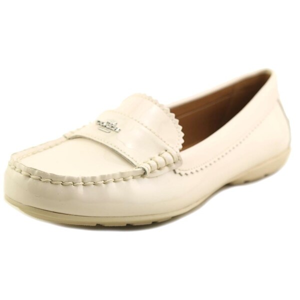 coach odette patent leather loafers