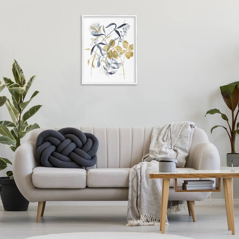 Stupell Impressions of Nature Sprigs Framed Giclee Art Design By Krinlox