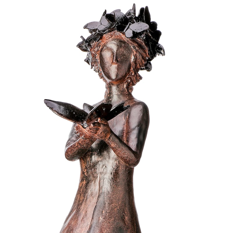 Resin Butterfly Garden Fairy 22"