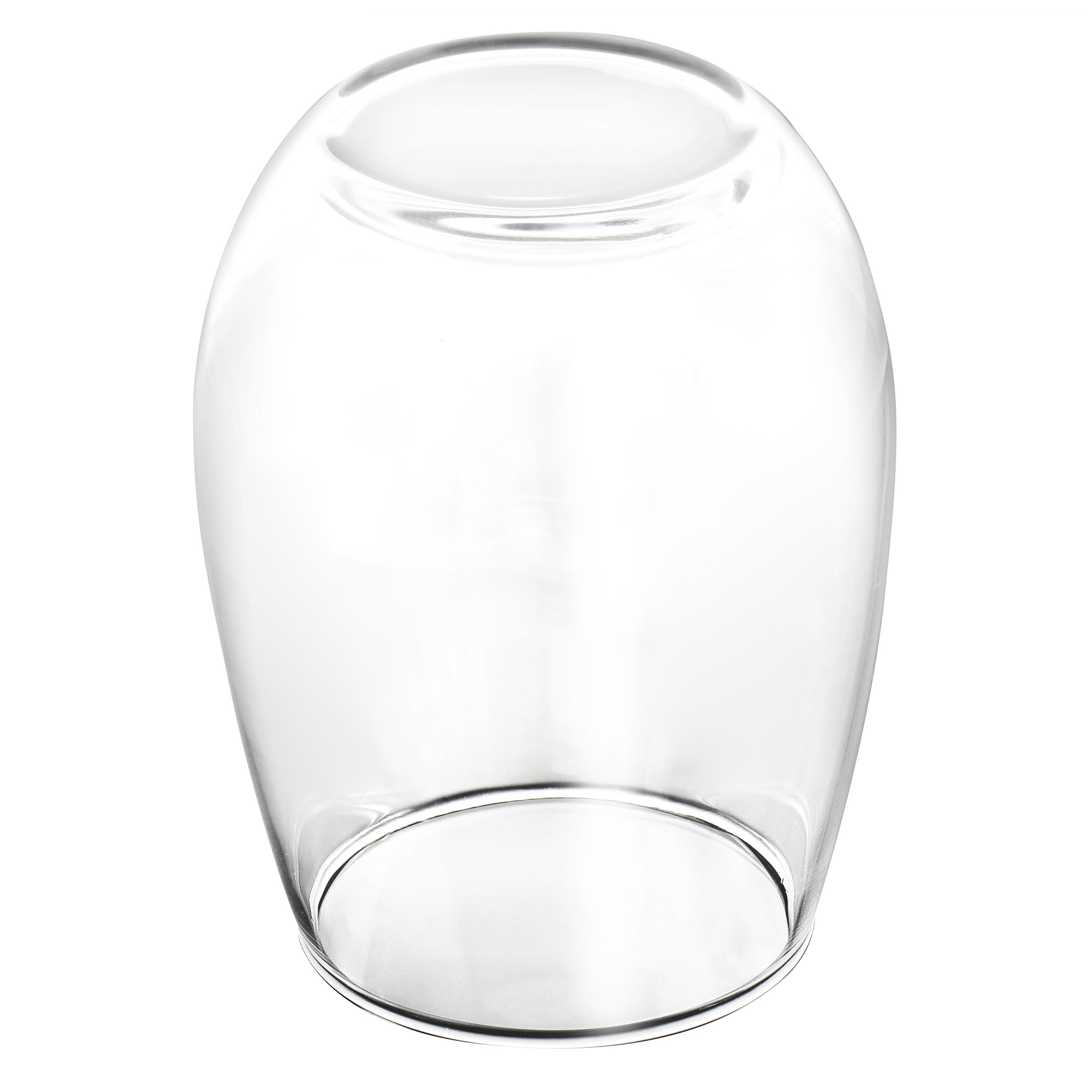 Martha Stewart 4-Piece Stemless Wine Glass Set, 19 Oz, Clear