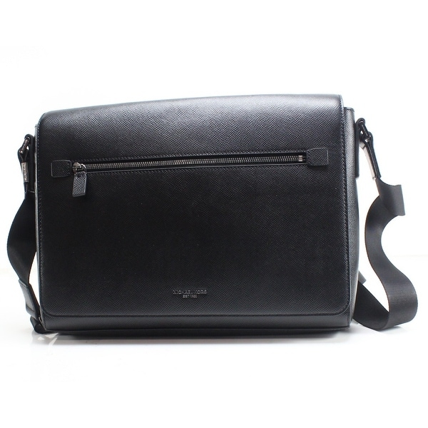 harrison medium leather messenger bag