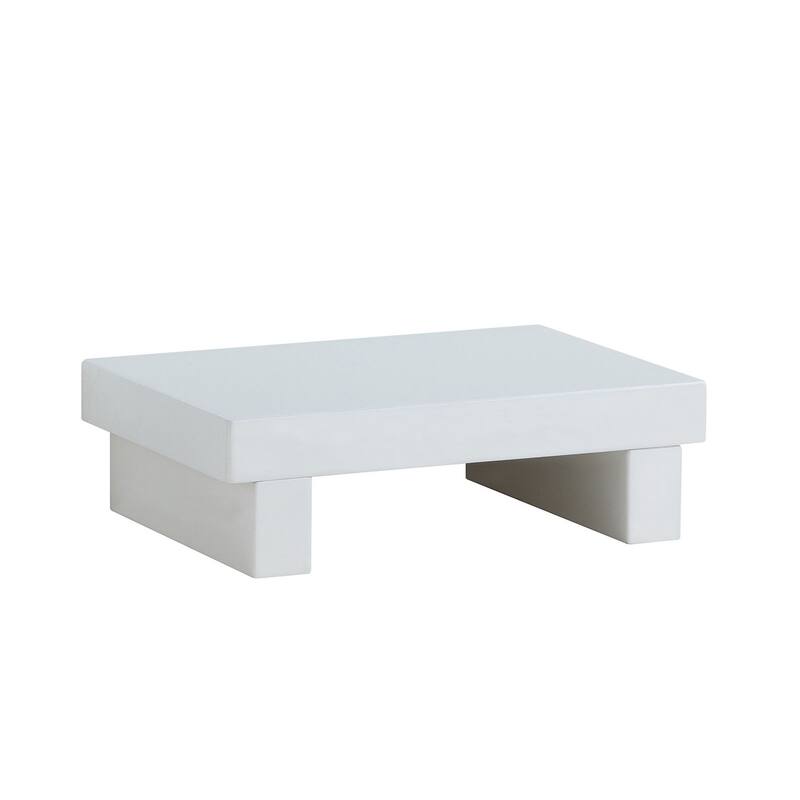 White Finish 23.25 in. W Nightstand with Sturdy Hardware and Ample Storage