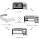 preview thumbnail 4 of 33, Storkcraft Pacific 4-in-1 Convertible Crib and Changer - 2 Open Shelves, Water-Resistant Vinyl Changing Pad with Safety Strap