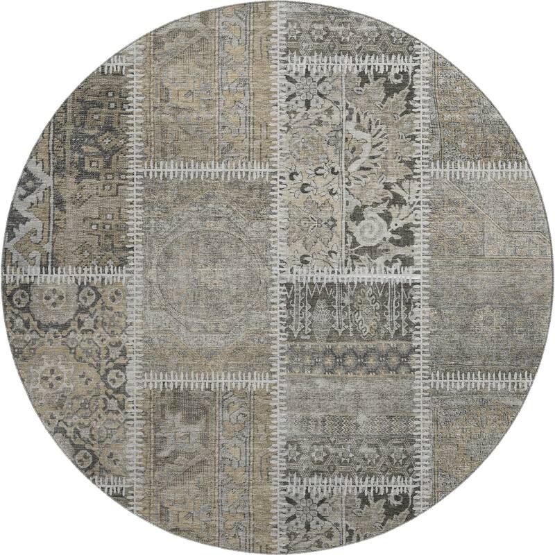 Premium Washable Super Soft Vintage Patchwork Mayfield Rug