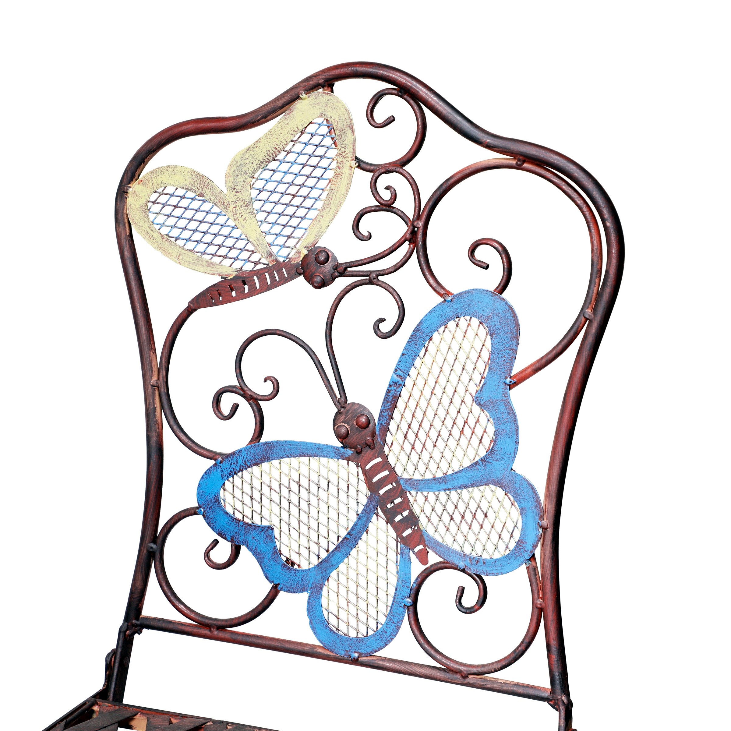 Shop Butterfly Table And Two Chairs Bistro Set Overstock 16304640