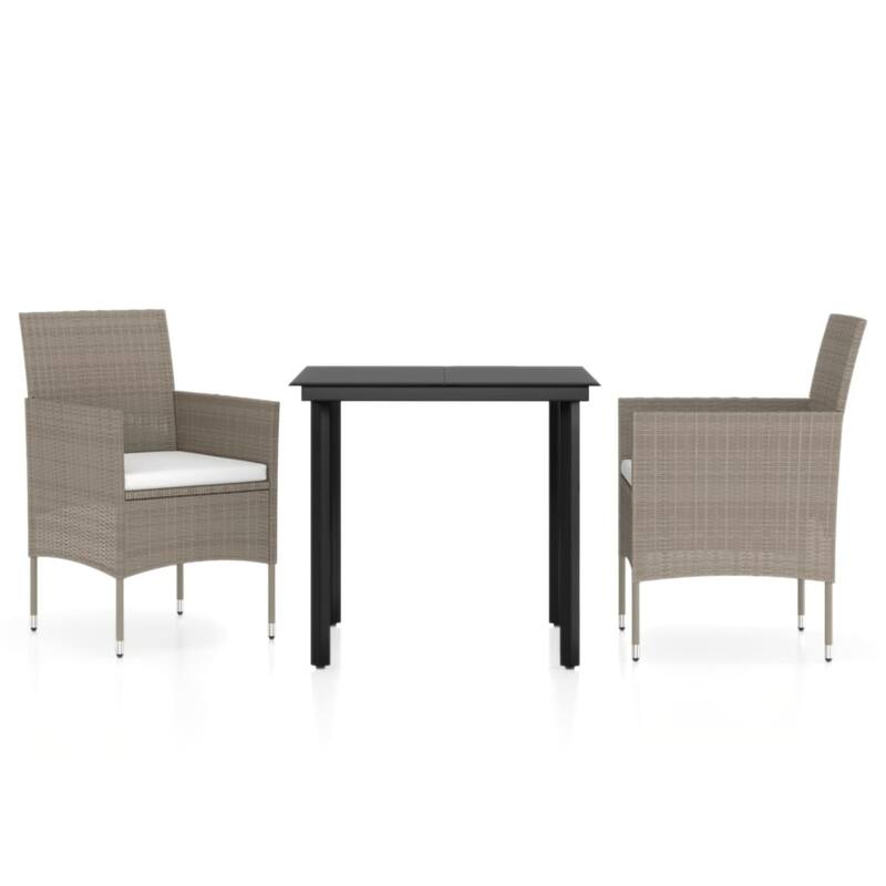 vidaXL Patio Dining Set Outdoor Dining Set Table and Chair Set for Garden