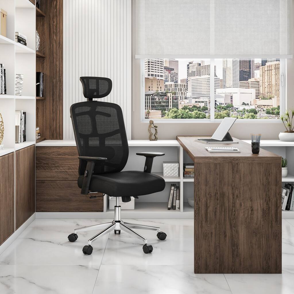 Mesh Back Executive Office Chair, Computer Chair with Pneumatic Seat