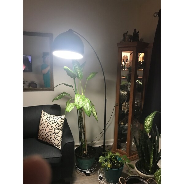 Arquer arc store floor lamp
