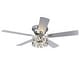 preview thumbnail 19 of 19, 52" Low Profile Ceiling Fan with Light and Remote(5-blade)