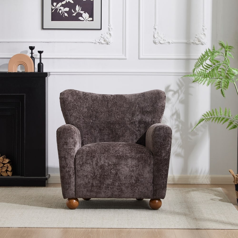 Christopher Knight Home - Eulalia Wingback Boucle Armchair