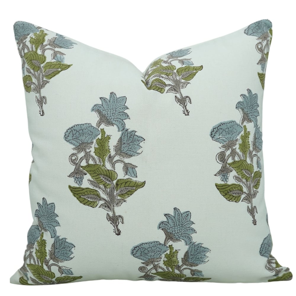 Fabdivine Cotton Handmade Block Print Home Décor Accent Cushion Case