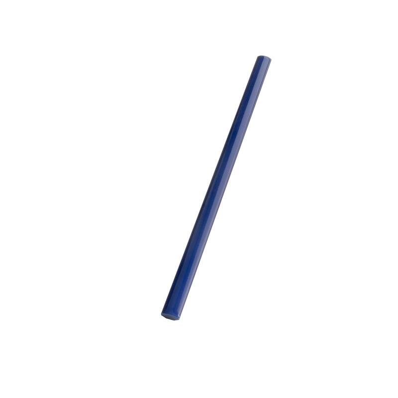 Apollo tile 0.6" x 12" Terralis Glossy Royal Blue Porcelain Tile (0.5 sq ft/case) - 10 Pack