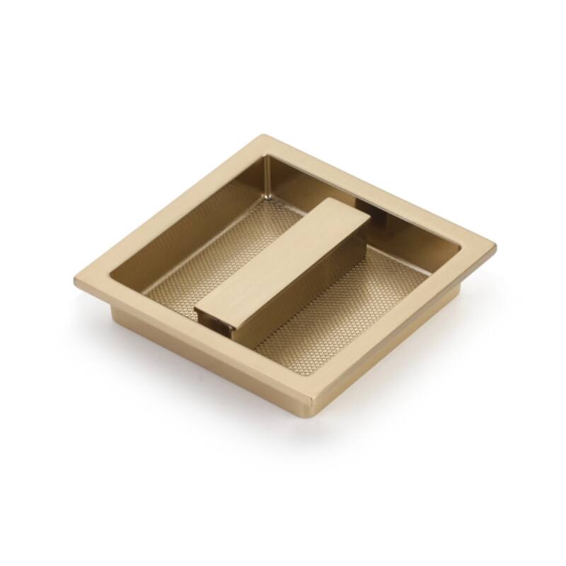 Schaub and Company MODO 3-7/8" Square Euro Modern Recessed Flush Door